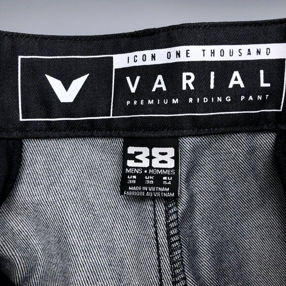 BNWT Icon 1000 Varial Motorcycle Premium Riding Pants for Motorcyclist - Picture 11 of 12